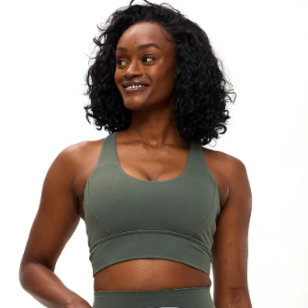 BuffBunny Rosa Sports Bra - Shadow Sage - XXXL